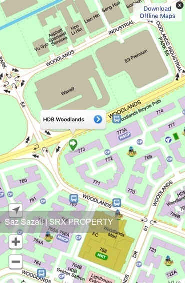Blk 773 Woodlands Drive 60 (Woodlands), HDB 4 Rooms #620292351